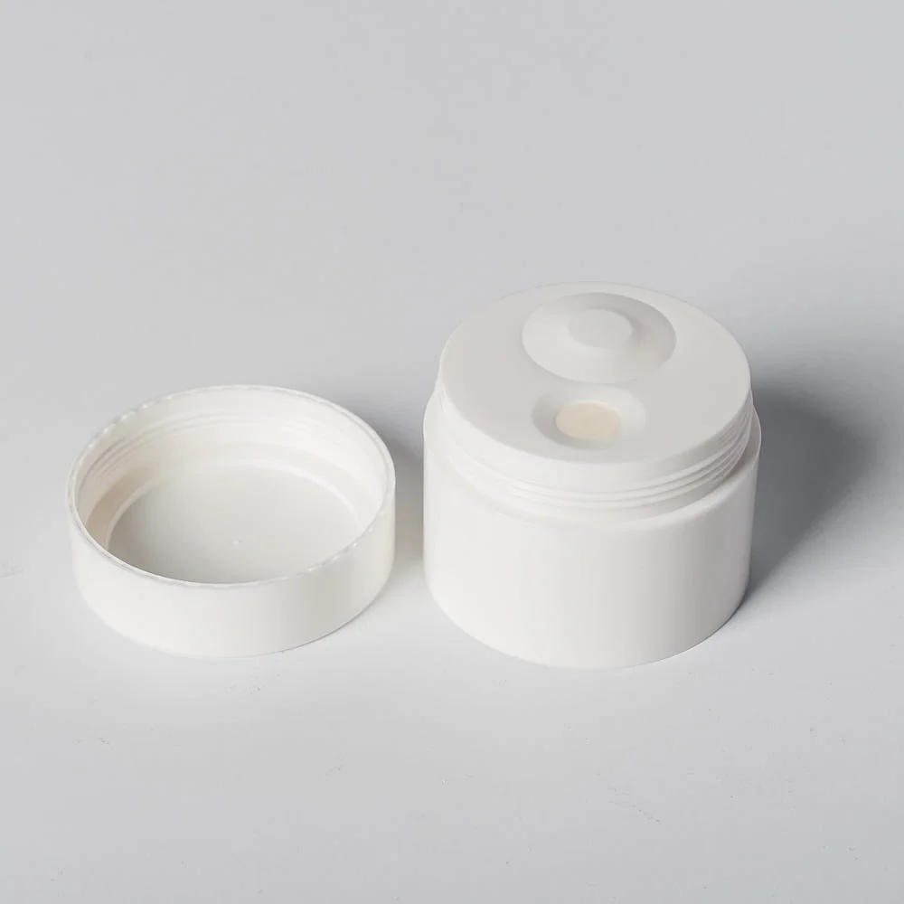 PCR All Plastic PP Airless Pump Cream Jar 30g 50g for Cosmetics and Skin Care - Image 4