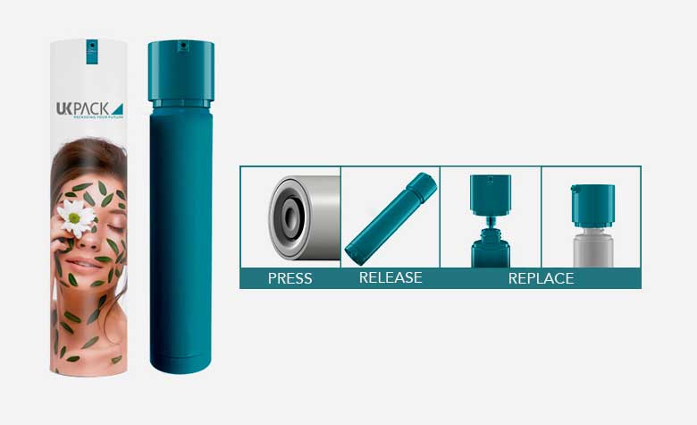 airless refillable system