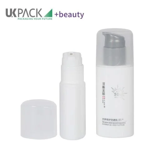 Plastic PP Airless Pump Bottle 30ml, 50ml