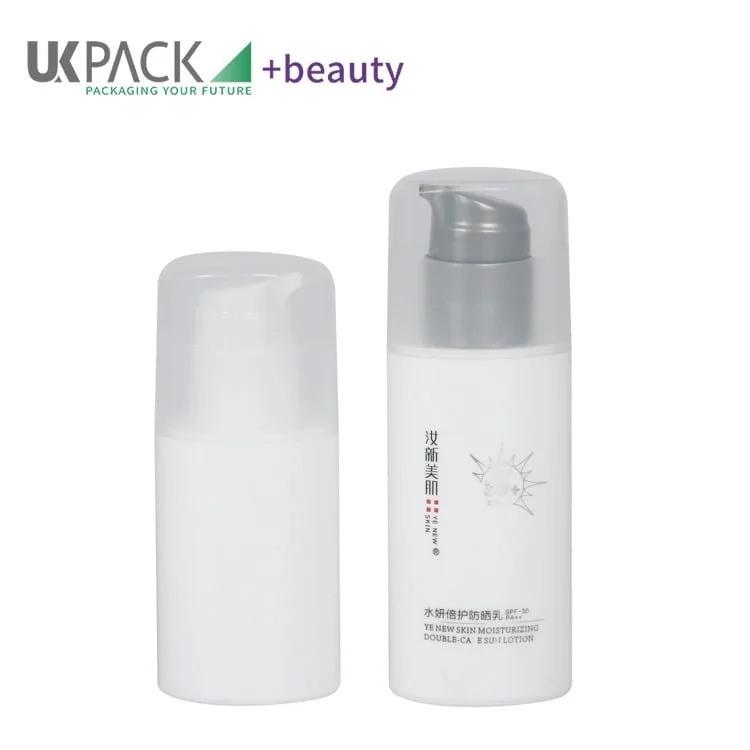 プラスチックPPエアレスポンプボトル30ml、50ml