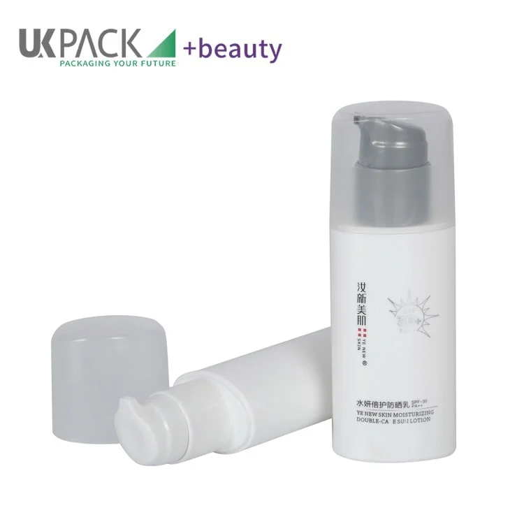プラスチックPPエアレスポンプボトル30ml、50ml