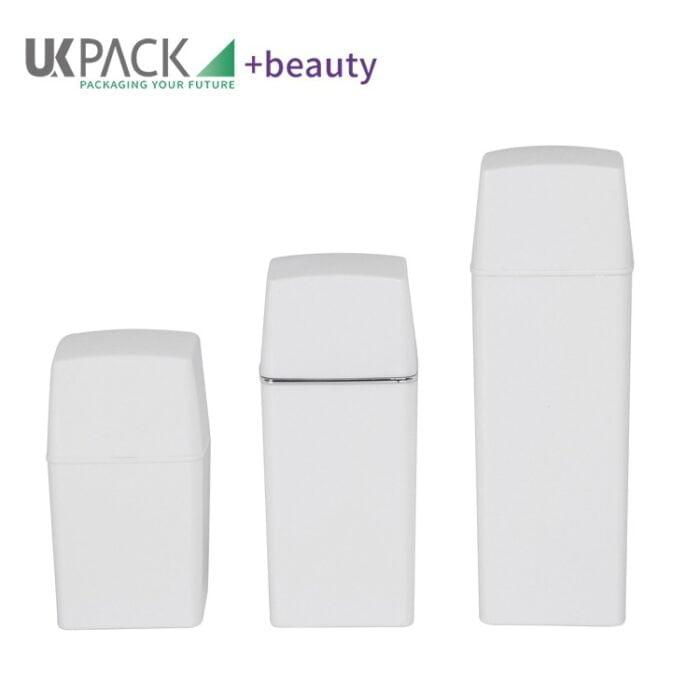 Square Airless Bottle 15ml, 30ml, 50ml, UKA12