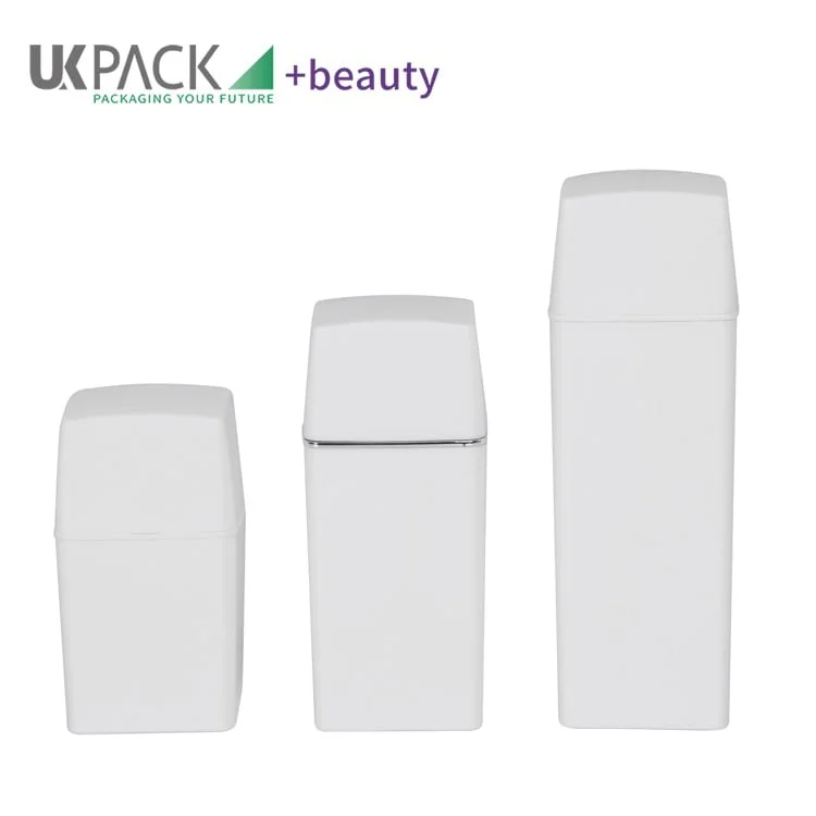 Square Airless Bottle 15ml, 30ml, 50ml, UKA12