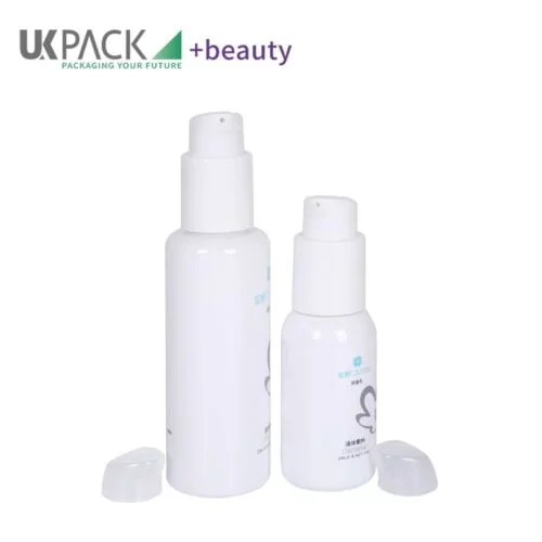 White Lotion Pump Bottle