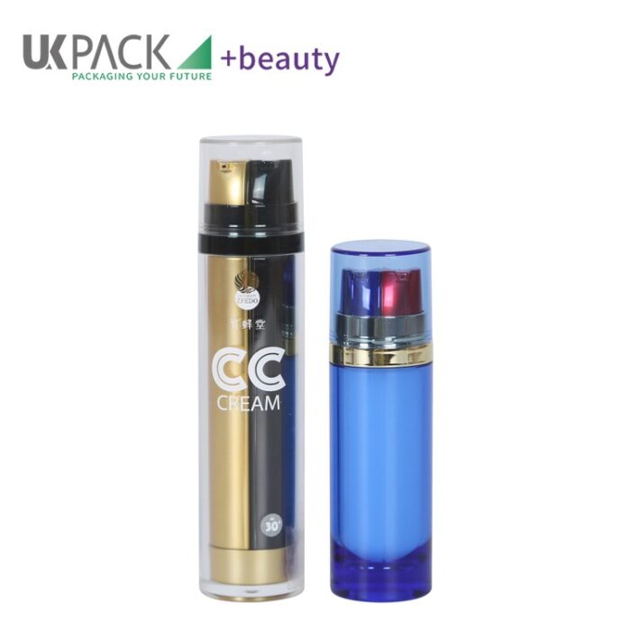dual tube lotion pump bottle