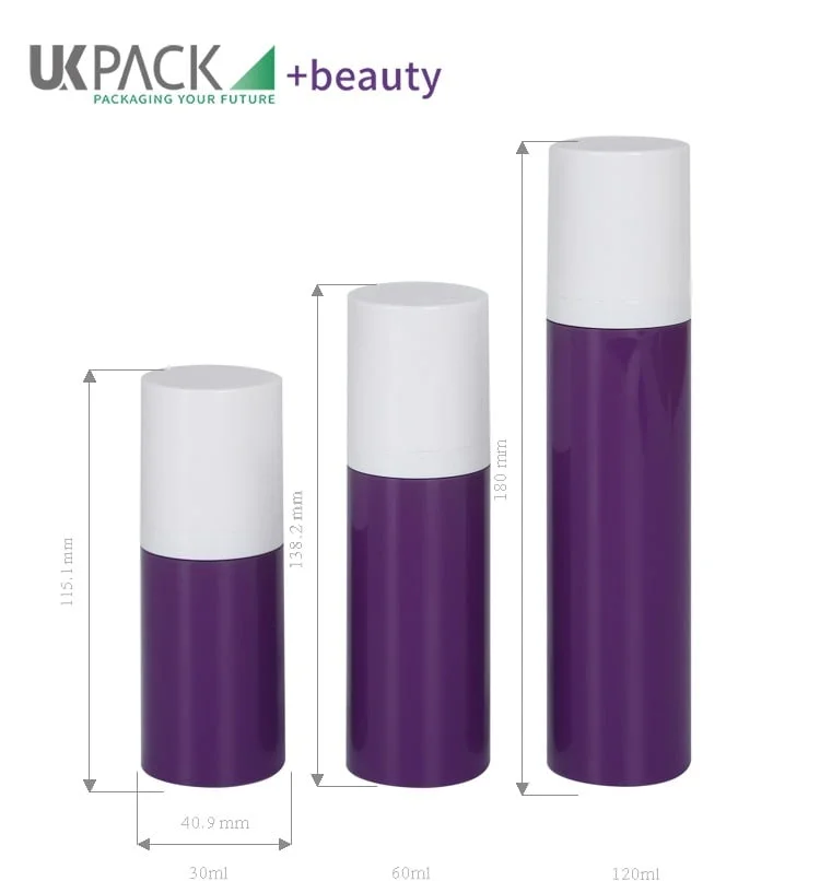 Flacone con pompa airless da 120 ml