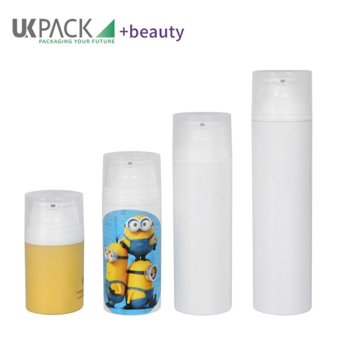 Airless Pump Bottle For Cosmetic Liquid Packaging