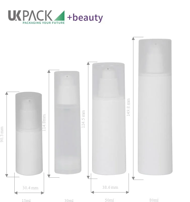 botol pompa pengap kosong untuk kosmetik