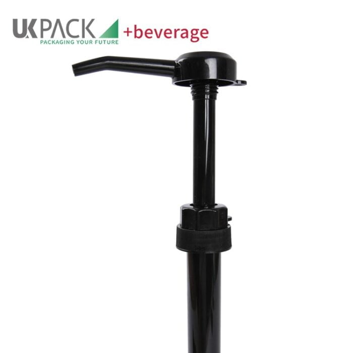 Black sauce and syrup pump dispenser for kitchen