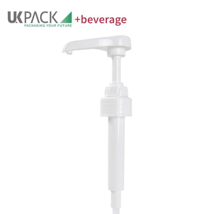 White food grade syrup pump dispenser - UKS10 - 31 - 410 closure