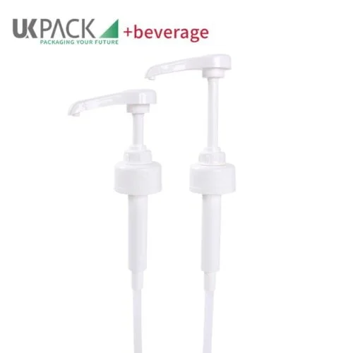 White food grade syrup pumps - UKS10 - 38 - 410 Closure