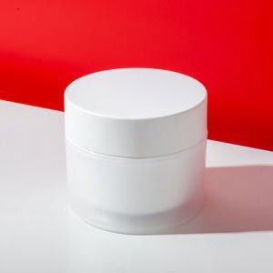 8oz PP cosmetic face cream jar with spatula