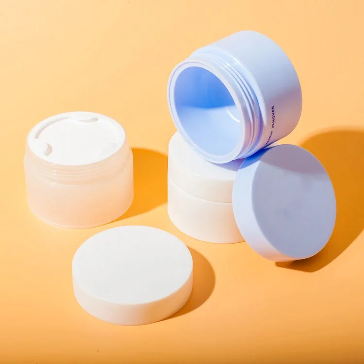 cheap plastic China 4 oz cosmetic jars with lids wholesale