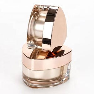 acrylic cosmetic jars