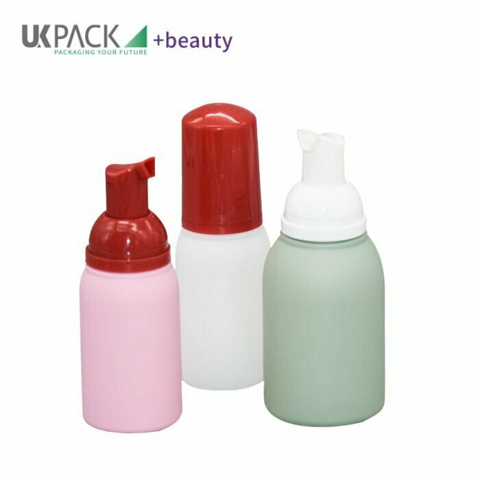 HDPE foam hand soap pump bottles 50ml and 100ml
