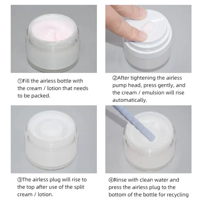 How to use the airless pump jar - UKC42