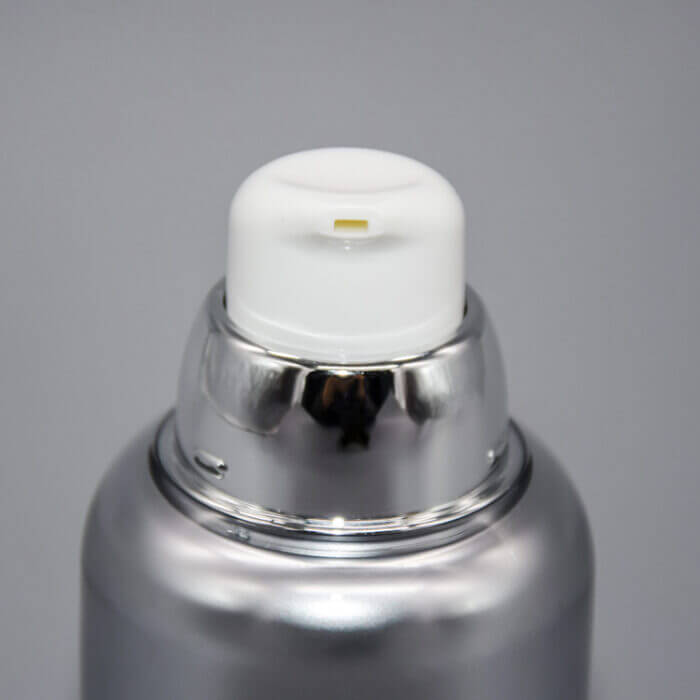 airless pump head of the luxury acrylic airless bottle
