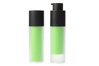 녹색 회전식 에어리스 펌프 병 50ml