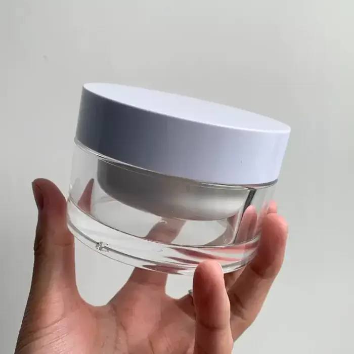 100ml acrylic cosmetic cream jars factory