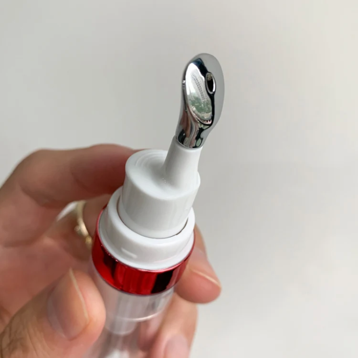 20ml airless eye cream bottles with metal massager heads-2