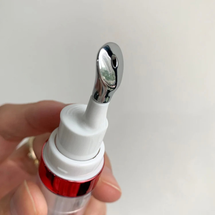 20ml airless eye cream bottles with metal massager heads-5
