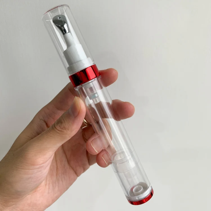 20ml airless eye cream bottles with metal massager heads