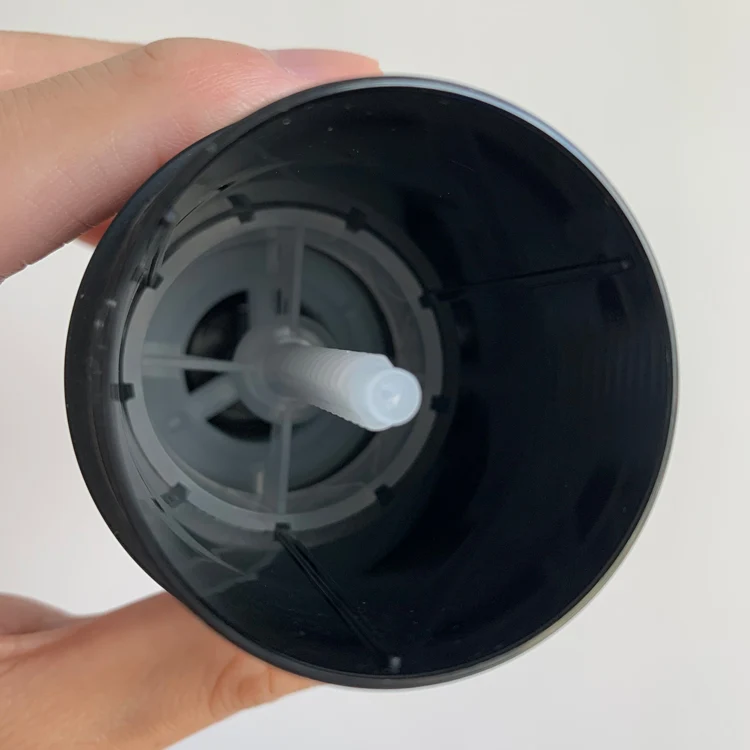 black round deodorant containers-3 black round deodorant containers-3