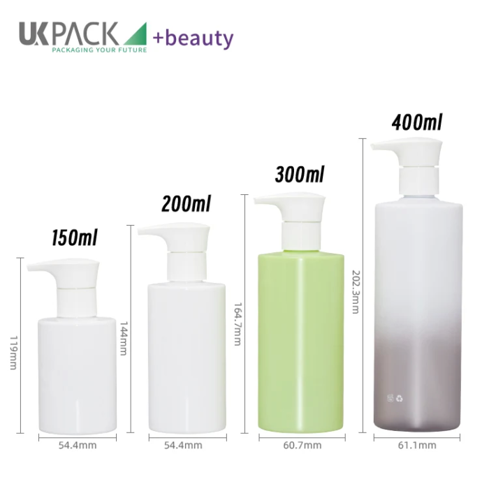 150ml 200ml 300ml 400ml wholesale lotion bottles with pump heads-2