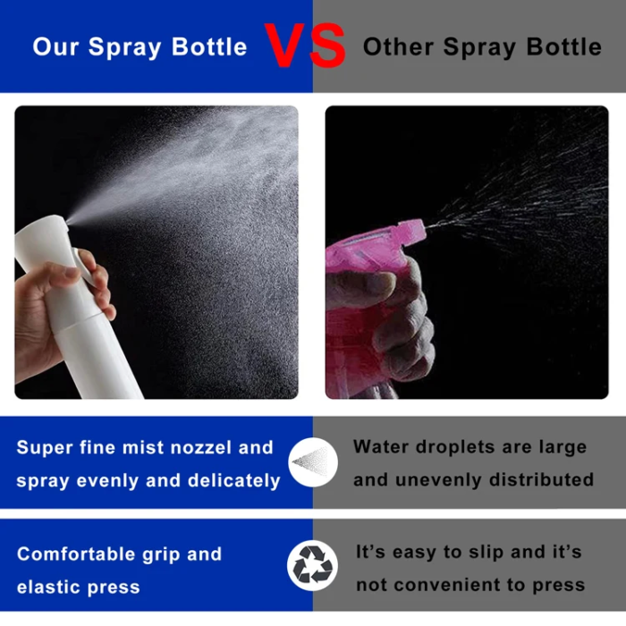 advantages of fine mist continuous 500ml spray bottle