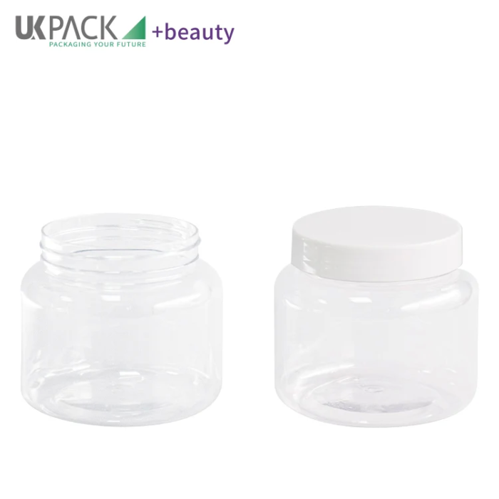 plastic PET 300g cream jar for cosmetic