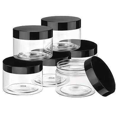 clear cosmetic jars - 1