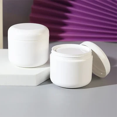 double wall cosmetic jars - 1