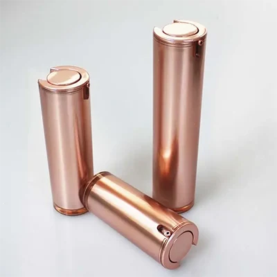 round cosmetic bottles