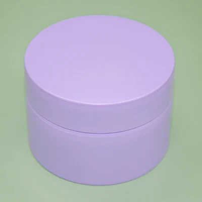 purple cosmetic jars - 1
