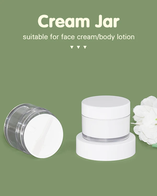customized 100g cosmetic jar with spatula for cream - 8