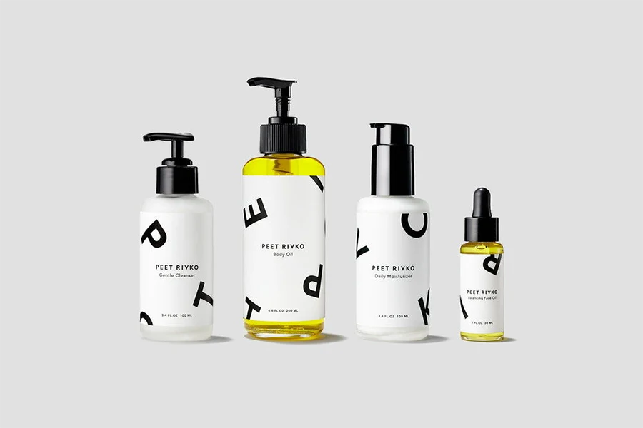 Skincare Packaging Prototype In A Fresh And Simple Environment