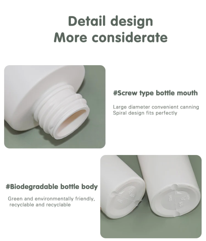 biodegradable lotion bottles 100ml - 6