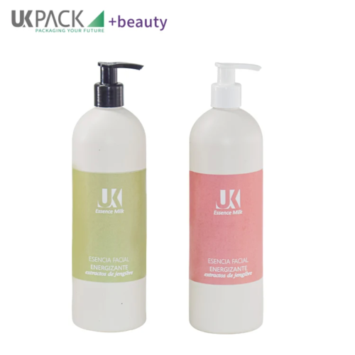 biodegradable lotion bottles 400ml with mono pp pump - 1