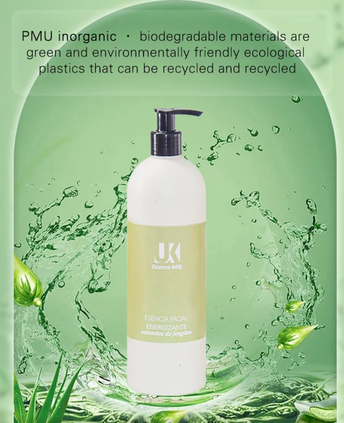 biodegradable lotion bottles 400ml with mono pp pump - 5