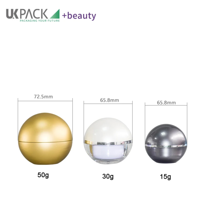 acrylic 15g 30g 50g cosmetic cream jar - 3