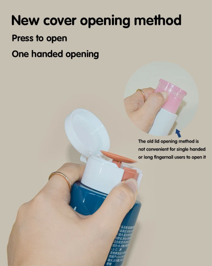 pet cosmetic makeup remover pump bottle - 3