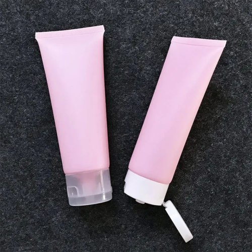 pink cosmetic tube - 2