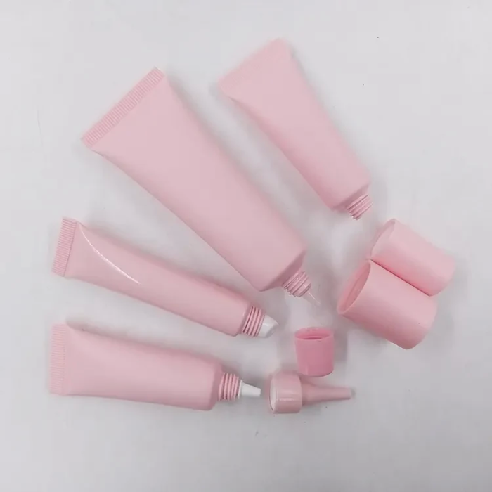 pink cosmetic tube - 4