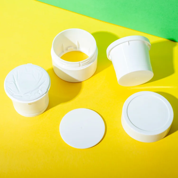 pp plastic refillable cream jar 100g 150g 200g - UKC52 - 3