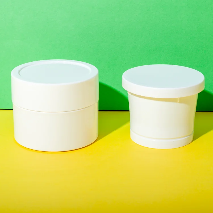 pp plastic refillable cream jar 100g 150g 200g - UKC52