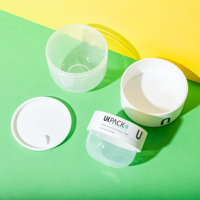 Cute PP 100g 240g cosmetic cream jar - 4