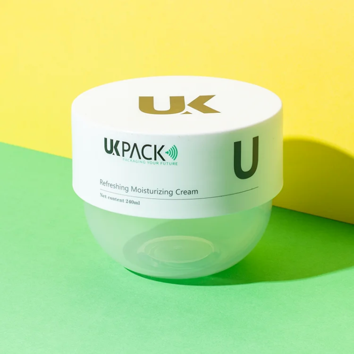 Cute PP 240g cosmetic cream jar - 1