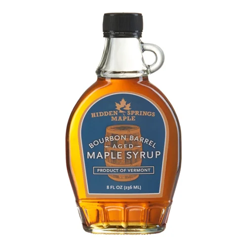 Hidden Springs Maple Bourbon Barrel Aged Organic Maple Syrup