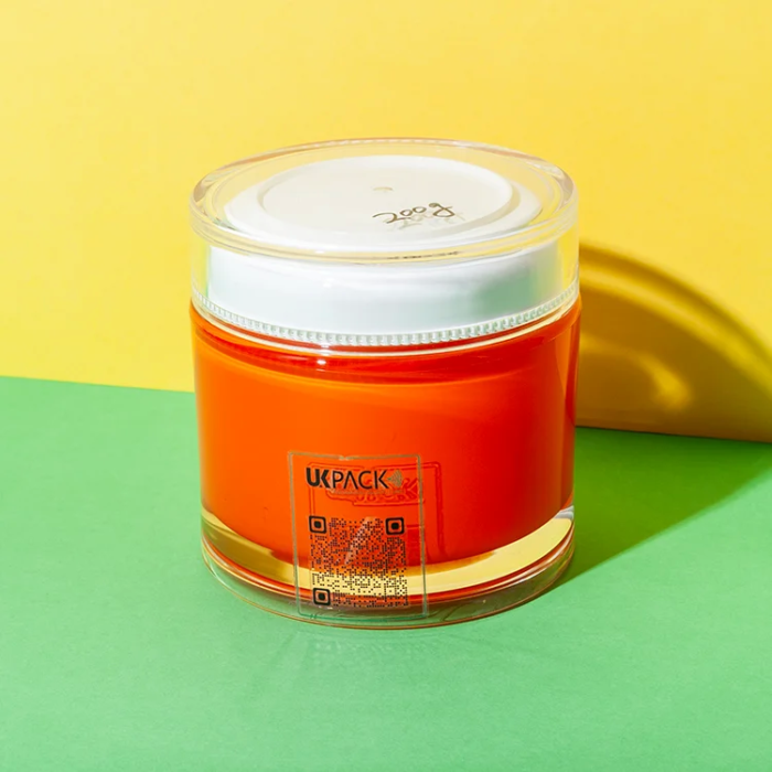 double wall acrylic 200g cosmetic jar - 5