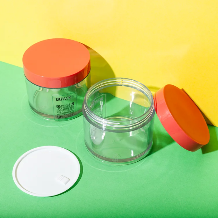 thick wall PET 240ml body butter container - 2